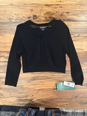 Jessica Howard Black Cropped Bolero Shrug